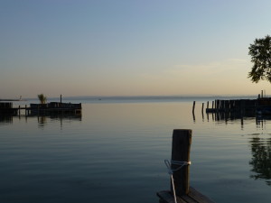 Abends am Neusiedlersee I